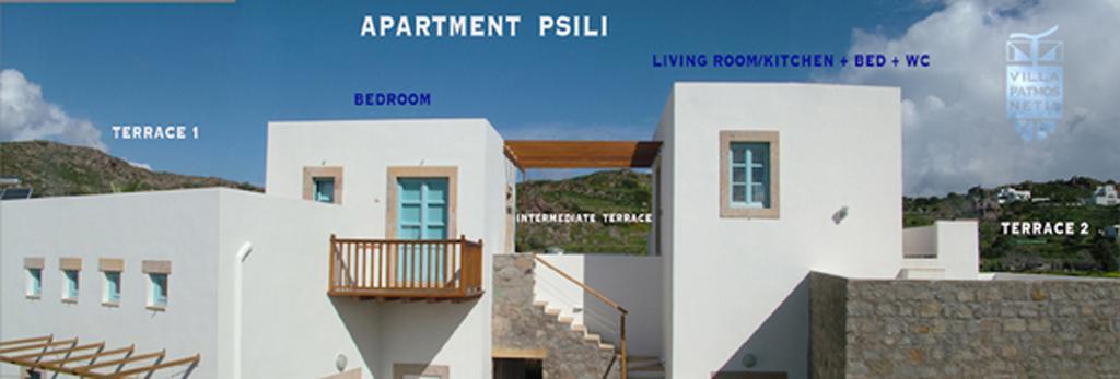 Villa Patmos Netia Skála Exteriör bild